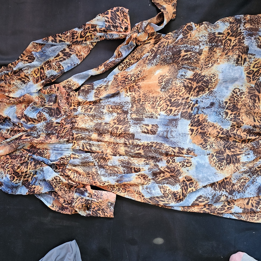 Leopard Print Women's Dress